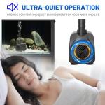 Knifel 400GPH Submersible Pump with Auto Shut-Off