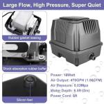 AquaMiracle Koi Pond Aerator and Deicer Kit