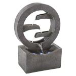 4-Tier LED Outdoor Water Fountain by Pure Garden