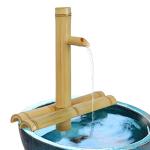 Bamboo Water Fountain for Zen Garden Decor