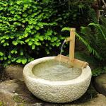 Bamboo Water Fountain for Zen Garden Decor