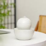 Mini Ceramic Tabletop Fountain for Home Decor