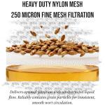 5 Pack Reusable Brew Bags, Extra Large Strainer