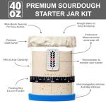 Sourdough Starter Kit with Thermometer and Tools