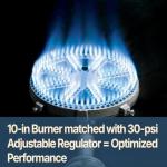 Bayou Classic KAB6 Outdoor Propane Burner