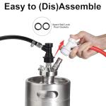 Ball Lock Disconnect Set for Home Brewing