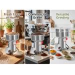 High-Speed Electric Grain Mill Grinder for Home Use