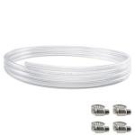 10ft Food Grade Vinyl Beer Line Tubing Kit