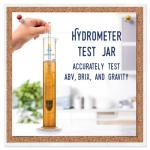Fermentaholics Hydrometer Test Jar & Measuring Cylinder