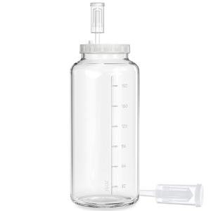 2 Gallon Glass Fermentation Jar with Airtight Lid