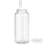 2 Gallon Glass Fermentation Jar with Airtight Lid