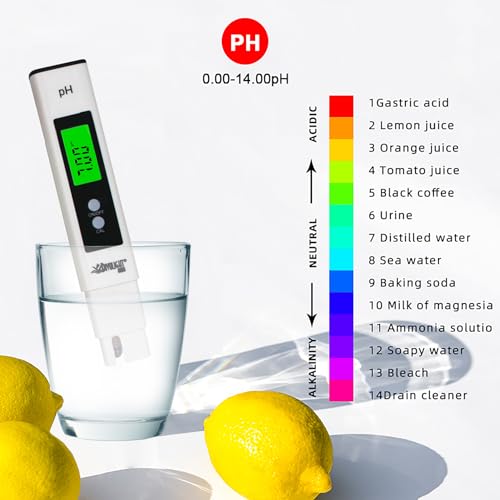 Digital pH Meter for Water Quality Testing
