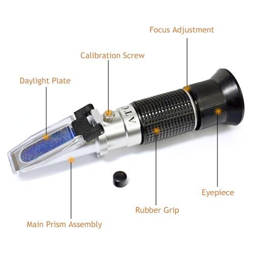 Honey Refractometer for Moisture Testing – Aqueous Lab