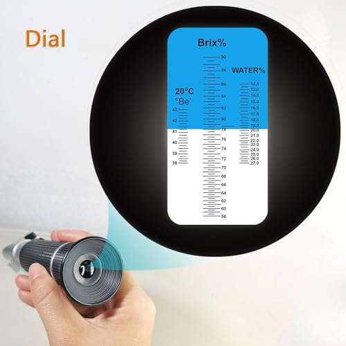 Honey Refractometer for Moisture Testing – Aqueous Lab