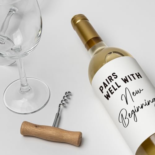 Beginner Wine Labels, 8-Pack for Any Occasion