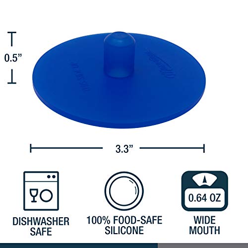 Dishwasher-Safe Silicone Pickle Airlock Tops
