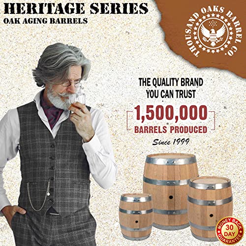 Heritage Series 1 Gallon Oak Aging Barrel