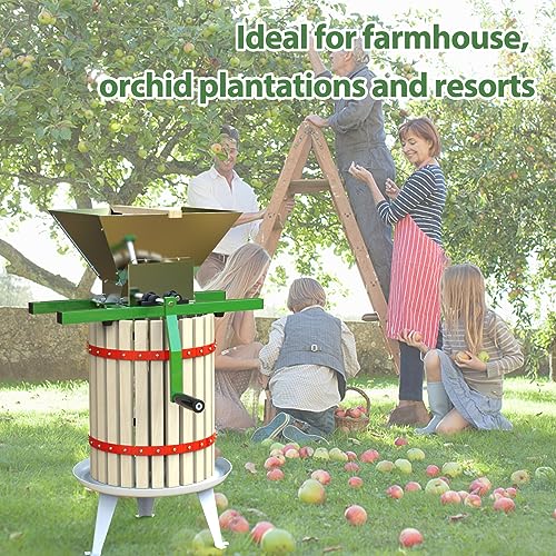 7L Stainless Steel Fruit and Apple Crusher