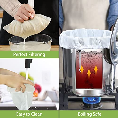 Reusable Brew Bags for Homebrewing - 2 Pack