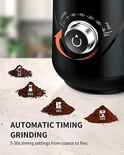 SHARDOR Adjustable Electric Coffee and Spice Grinder