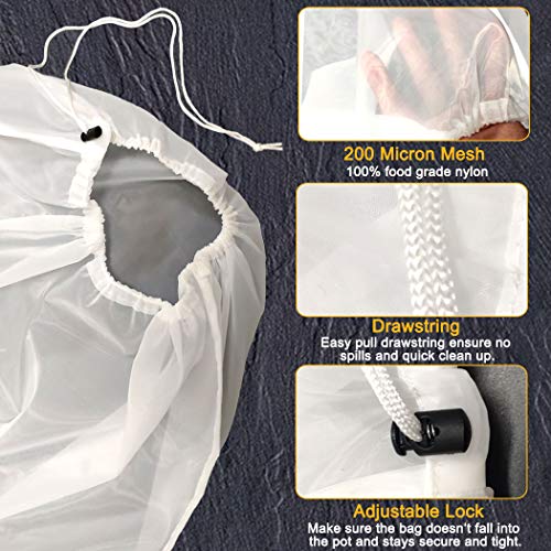 5-Pack Extra Large Reusable Brew Bags