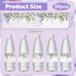 50 DIY Floral Water Bottle Labels for Events