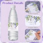 50 DIY Floral Water Bottle Labels for Events