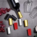 200 Pcs PVC Wine Bottle Heat Shrink Capsules