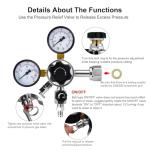 MRbrew CO2 Keg Regulator with Pressure Control