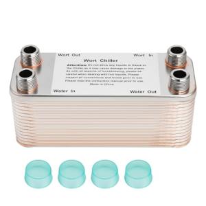 FERRODAY 30 Plate Stainless Steel Wort Chiller