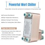 FERRODAY 30 Plate Stainless Steel Wort Chiller