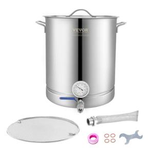 VEVOR 16 Gal Stainless Steel Brew Kettle