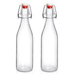 2 Pack 16oz Swing Top Bottles for Home Brewing