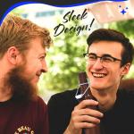 Amber Swing Top Glass Bottles 16oz 12 Pack