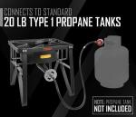 Concord Deluxe 200,000 BTU Portable Propane Burner