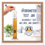 Fermentaholics Hydrometer Test Jar & Measuring Cylinder