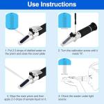 Portable Brix Refractometer for Home Brewing