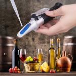 Digital Brix Refractometer for Brewing Beer and Wine