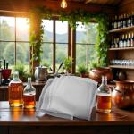 5 Pack Fine Mesh Straining Bags for Brewing