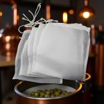 Fine Mesh Straining Bags for Home Brewing, 5 Pack