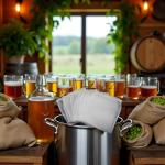 5 Pack Fine Mesh Straining Bags for Homebrew