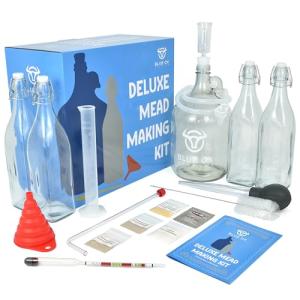 Deluxe Mead Making Kit with Bottles and Nutrients