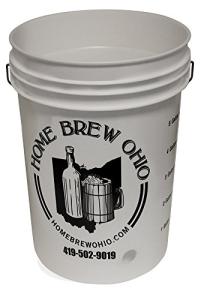 Drilled Bottling Bucket for Home Brewing
