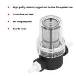 Portable Beer Inline Mesh Filter and Strainer