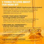 Deluxe Mead Making Kit with Bottles and Nutrients