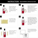 Wine and Beer Bottle Label Remover Kit - 12 Pack