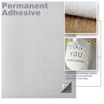 Self-Adhesive Waterproof Beer Bottle Labels - 80 Pack