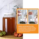 3-Piece Airlock Set for Easy Wine and Beer Fermentation