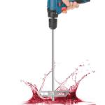 18” Stainless Steel Wine Degasser for Drill