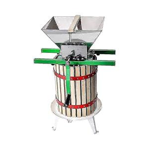 Manual Fruit Wine Press and Crusher for Home Use